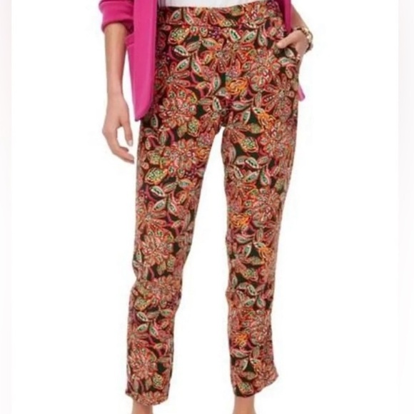 J. Crew Pants - J Crew Jamie Floral Pants size 2 NWT